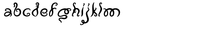 Vapor Regular Font LOWERCASE