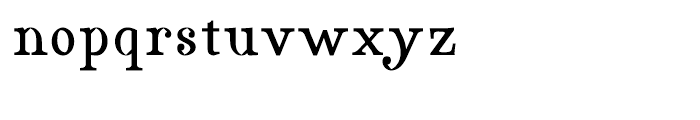 Varius 2 Roman Font LOWERCASE