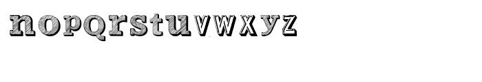 Varius Multiplex Multiformis Two Font LOWERCASE