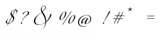 Valentia Regular Font OTHER CHARS