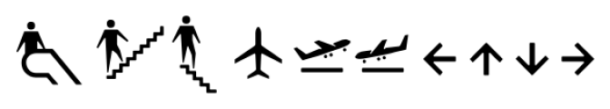 Van Dingbats Regular Font OTHER CHARS