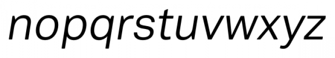 Vaud Display Italic Font LOWERCASE