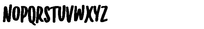 Vacances Regular Font UPPERCASE