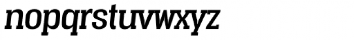Vacer Serif Italic Font LOWERCASE
