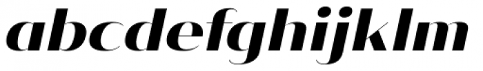 Vage Semibold Italic Font LOWERCASE