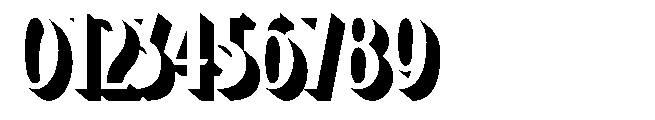 Vagento Extrude Font OTHER CHARS