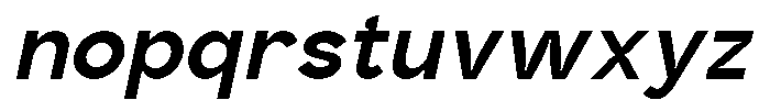Vagnola Italic Font LOWERCASE