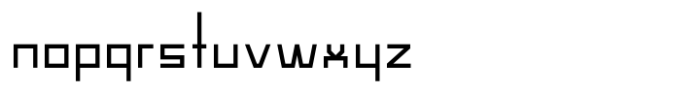 Vairas Font LOWERCASE