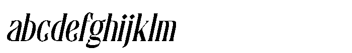 Valacia Italic FONT