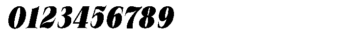 Valdrisse Black Condensed Italic Font OTHER CHARS