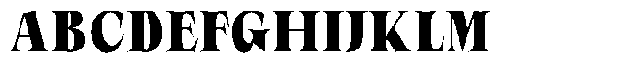 Valdrisse Black Condensed Font UPPERCASE