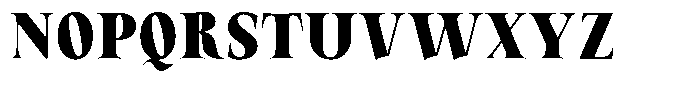 Valdrisse Black Condensed Font UPPERCASE