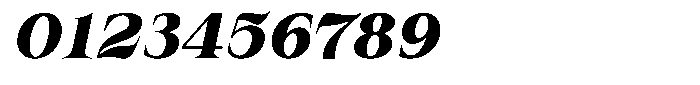 Valdrisse Black Expanded Italic Font OTHER CHARS