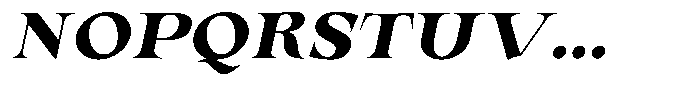 Valdrisse Black Expanded Italic Font UPPERCASE