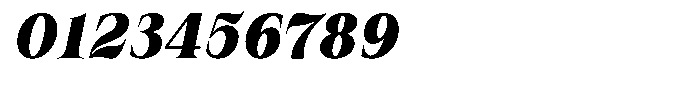 Valdrisse Black Italic Font OTHER CHARS