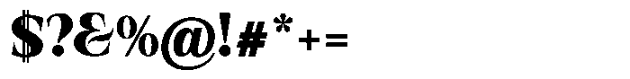 Valdrisse Black Font OTHER CHARS