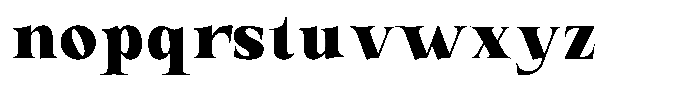 Valdrisse Black Font LOWERCASE