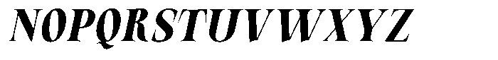 Valdrisse Bold Condensed Italic Font UPPERCASE
