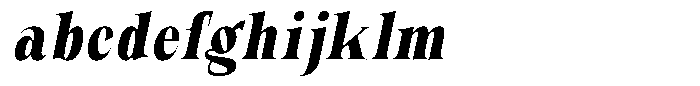 Valdrisse Bold Condensed Italic FONT