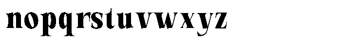 Valdrisse Bold Condensed Font LOWERCASE