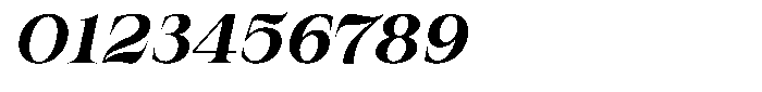 Valdrisse Bold Expanded Italic Font OTHER CHARS