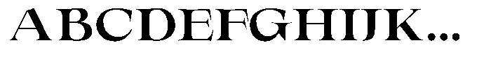 Valdrisse Bold Expanded Font UPPERCASE