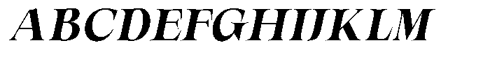 Valdrisse Bold Italic Font UPPERCASE