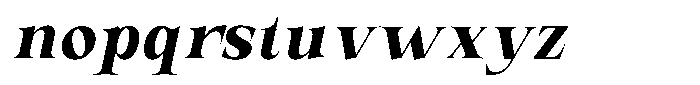 Valdrisse Bold Italic Font LOWERCASE