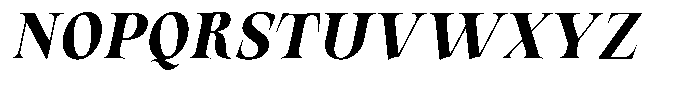 Valdrisse Bold Semi Condensed Italic Font UPPERCASE
