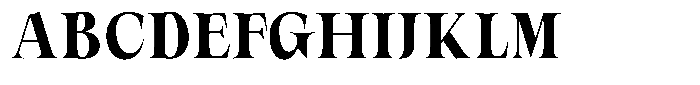 Valdrisse Bold Semi Condensed Font UPPERCASE