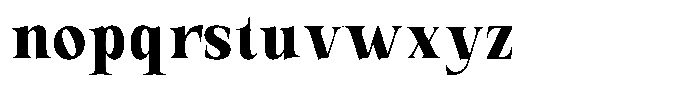 Valdrisse Bold Semi Condensed Font LOWERCASE