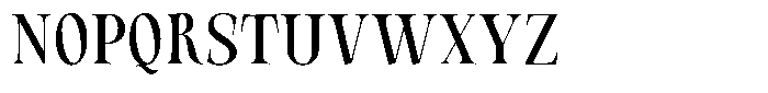 Valdrisse Condensed Font UPPERCASE