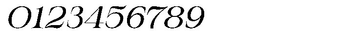 Valdrisse Expanded Italic Font OTHER CHARS