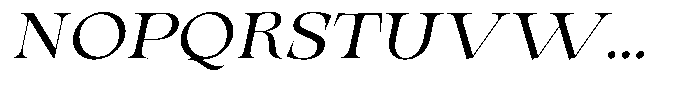 Valdrisse Expanded Italic Font UPPERCASE