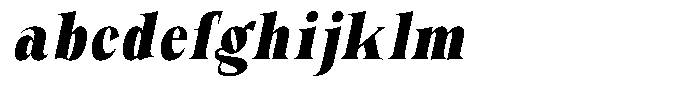 Valdrisse Extra Bold Condensed Italic FONT