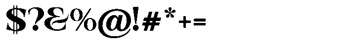 Valdrisse Extra Bold Expanded Font OTHER CHARS