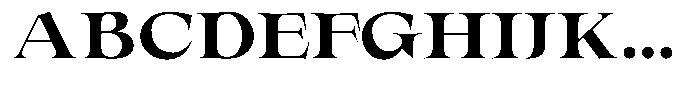 Valdrisse Extra Bold Expanded Font UPPERCASE