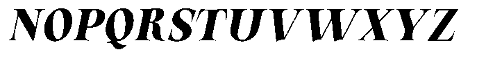 Valdrisse Extra Bold Sem Condensed Italic Font UPPERCASE