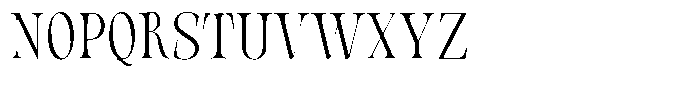 Valdrisse Extra Light Condensed Font UPPERCASE