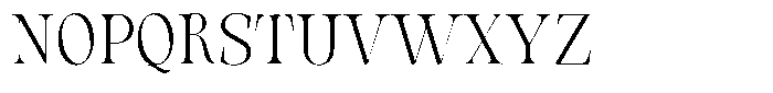 Valdrisse Extra Light Semi Condensed Font UPPERCASE
