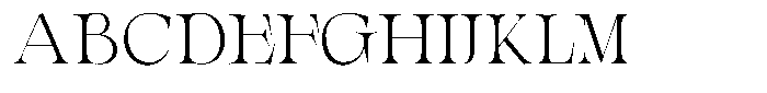 Valdrisse Extra Light Semi Expanded Font UPPERCASE