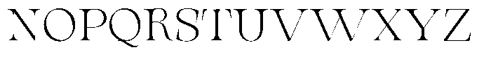 Valdrisse Extra Light Semi Expanded Font UPPERCASE