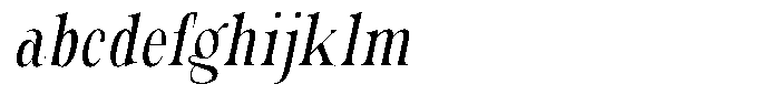 Valdrisse Light Condensed Italic FONT