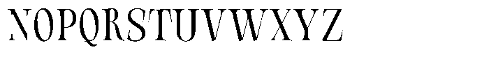Valdrisse Light Condensed Font UPPERCASE