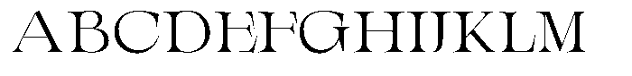 Valdrisse Light Expanded Font UPPERCASE