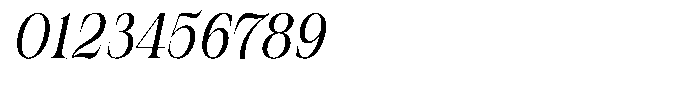 Valdrisse Light Semi Condensed Italic Font OTHER CHARS