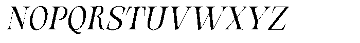 Valdrisse Light Semi Condensed Italic Font UPPERCASE