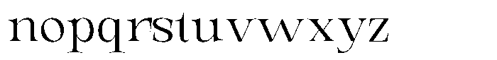 Valdrisse Light Semi Expanded Font LOWERCASE