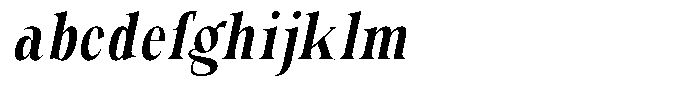 Valdrisse Medium Condensed Italic FONT