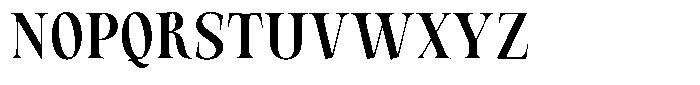 Valdrisse Medium Condensed Font UPPERCASE